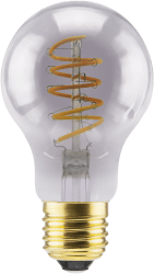 LED E27 Design Bulb Curved Spiral