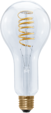 LED E27 Design Grand Bulb Curved Spiral