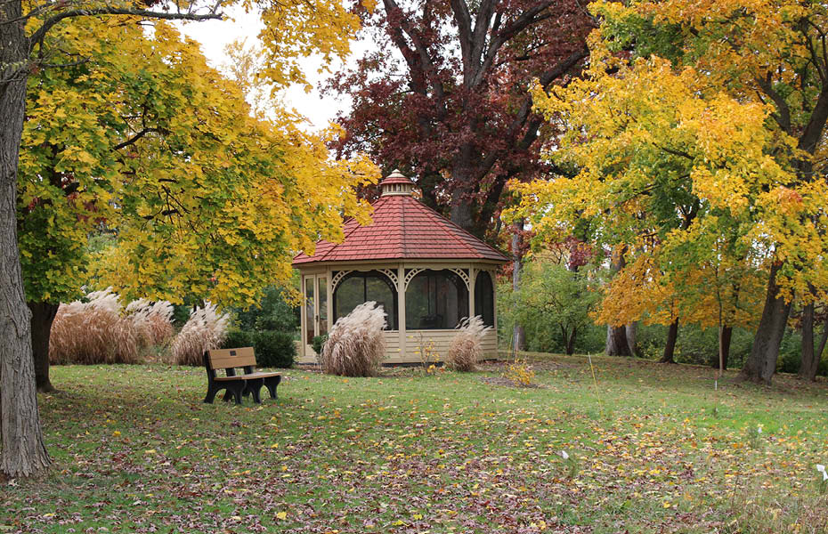 gazebo fall