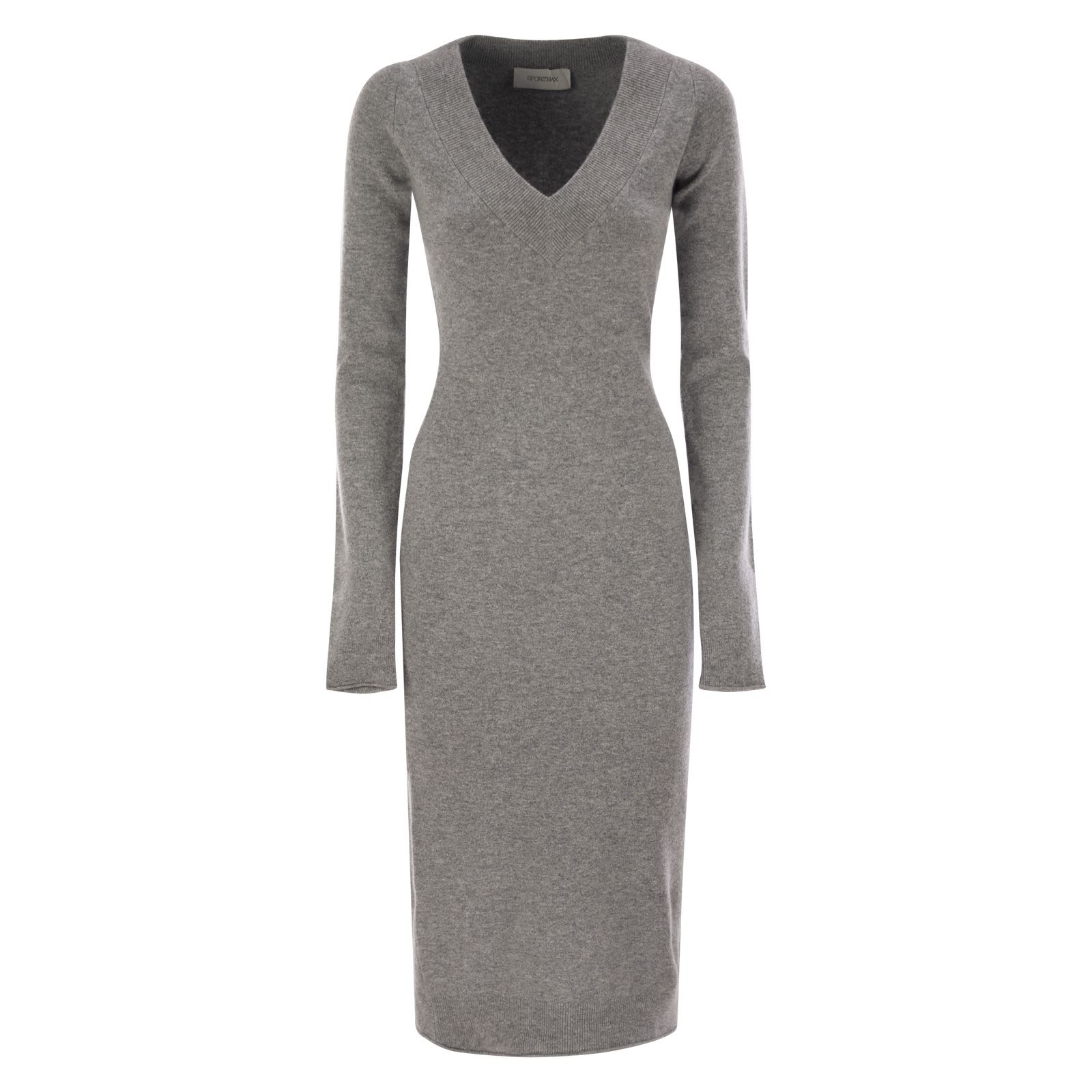 パーティードレス SPORTMAX ANGIZIA - Cashmere blend knit dress Sportmax ANGIZIA Cashmere blend-knit dress | REVERSIBLE