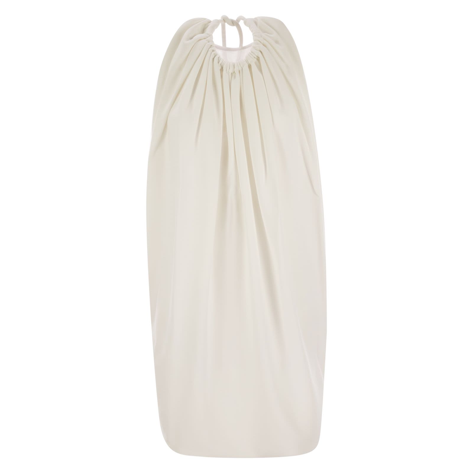 パーティードレス SPORTMAX ARIZONA1234 - Short viscose dress Short viscose dress - RUNWAY, optical white | Sportmax