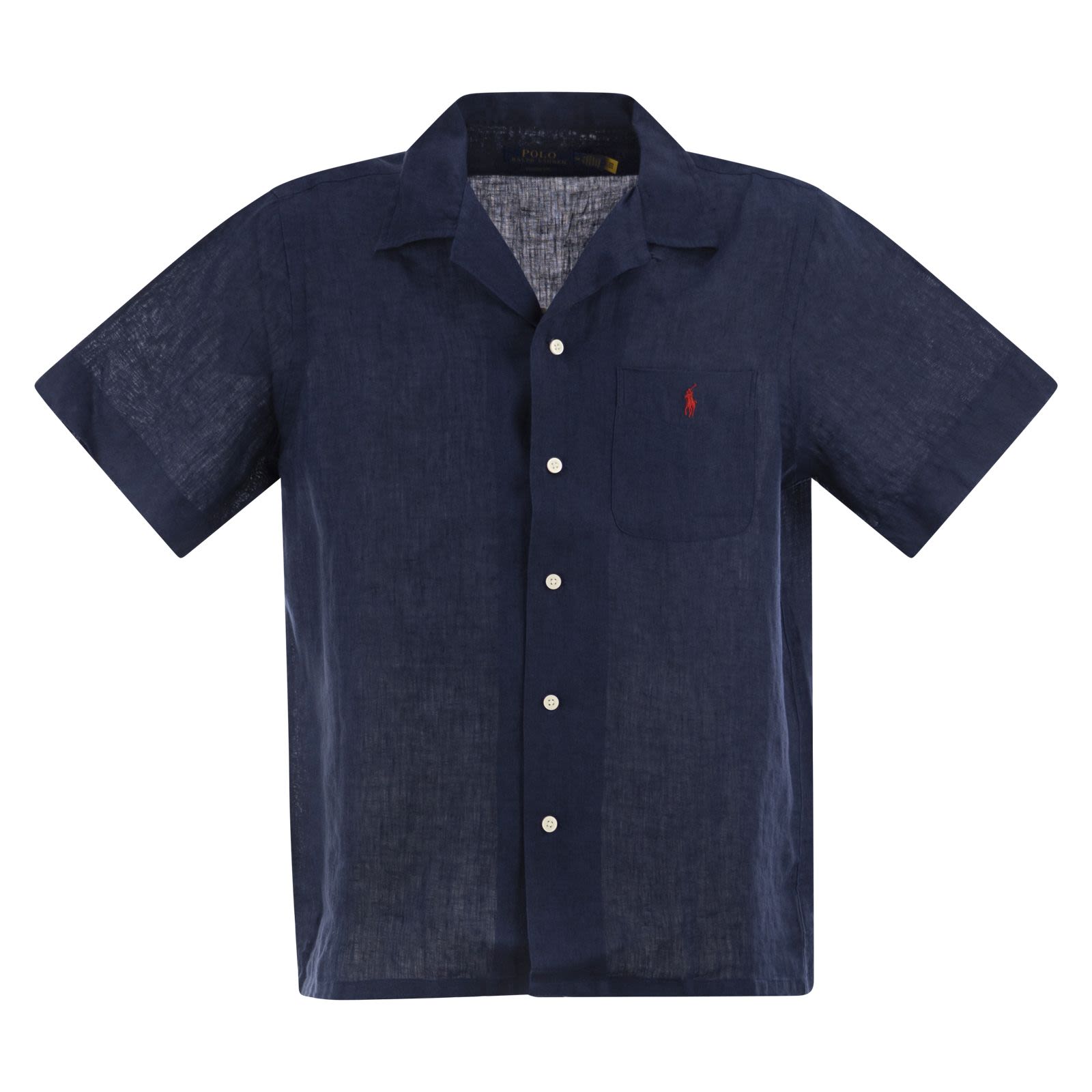 Polo Ralph Lauren Saharan linen shirt NAVY
