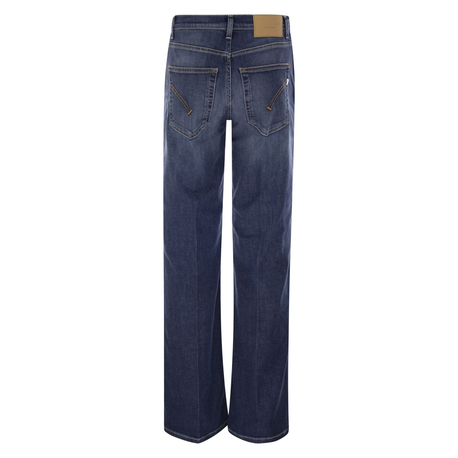 デニム・ジーパン DONDUP JACKLIN WIDE LEG JEANS Jeans Jacklyn wide leg in denim fisso da donna, blu | Dondup