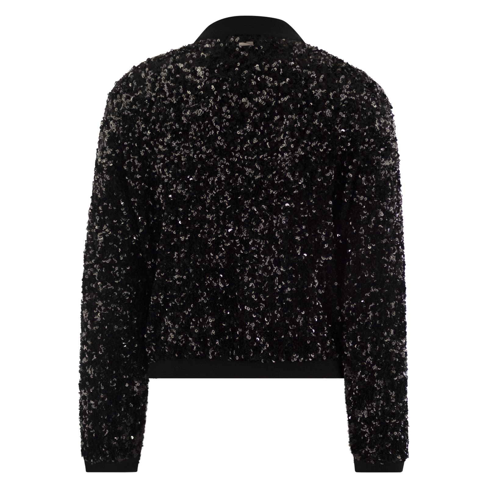 ジャケット HERNO Bomber jacket with sequins Herno Bomber jacket with sequins BLUETTE