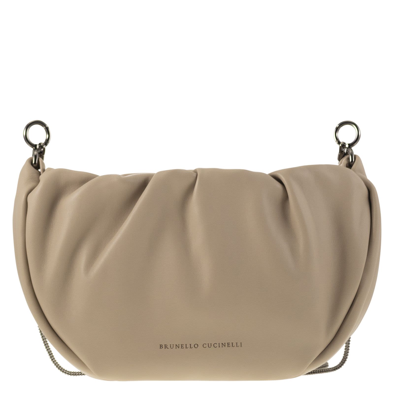 BRUNELLO CUCINELLI ♪ ブリオッシュ ホーボーバッグ MBGPD2666 Brunello Cucinelli Zip Calf Leather Hobo Bag | Neiman Marcus