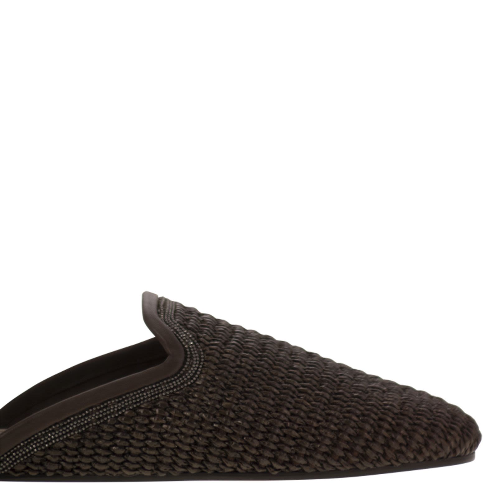サンダル・ミュール BRUNELLO CUCINELLI RAFFIA SLIPPERS サンダル・ミュール BRUNELLO CUCINELLI Techno raffia slipper