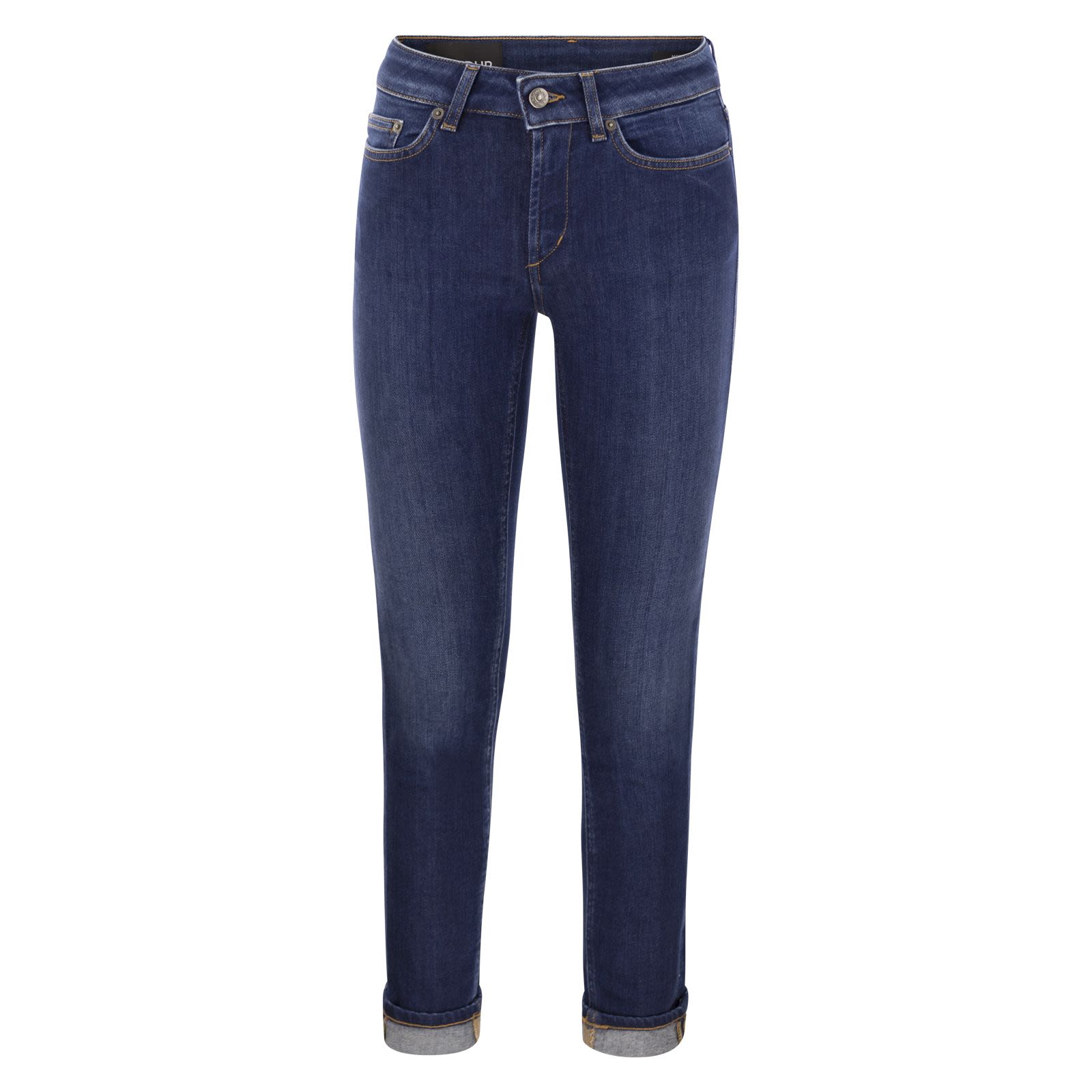 デニム・ジーパン DONDUP MONROE - Five-pocket skinny fit jeans Dondup MONROE - Five-pocket skinny fit jeans MEDIUM DENIM