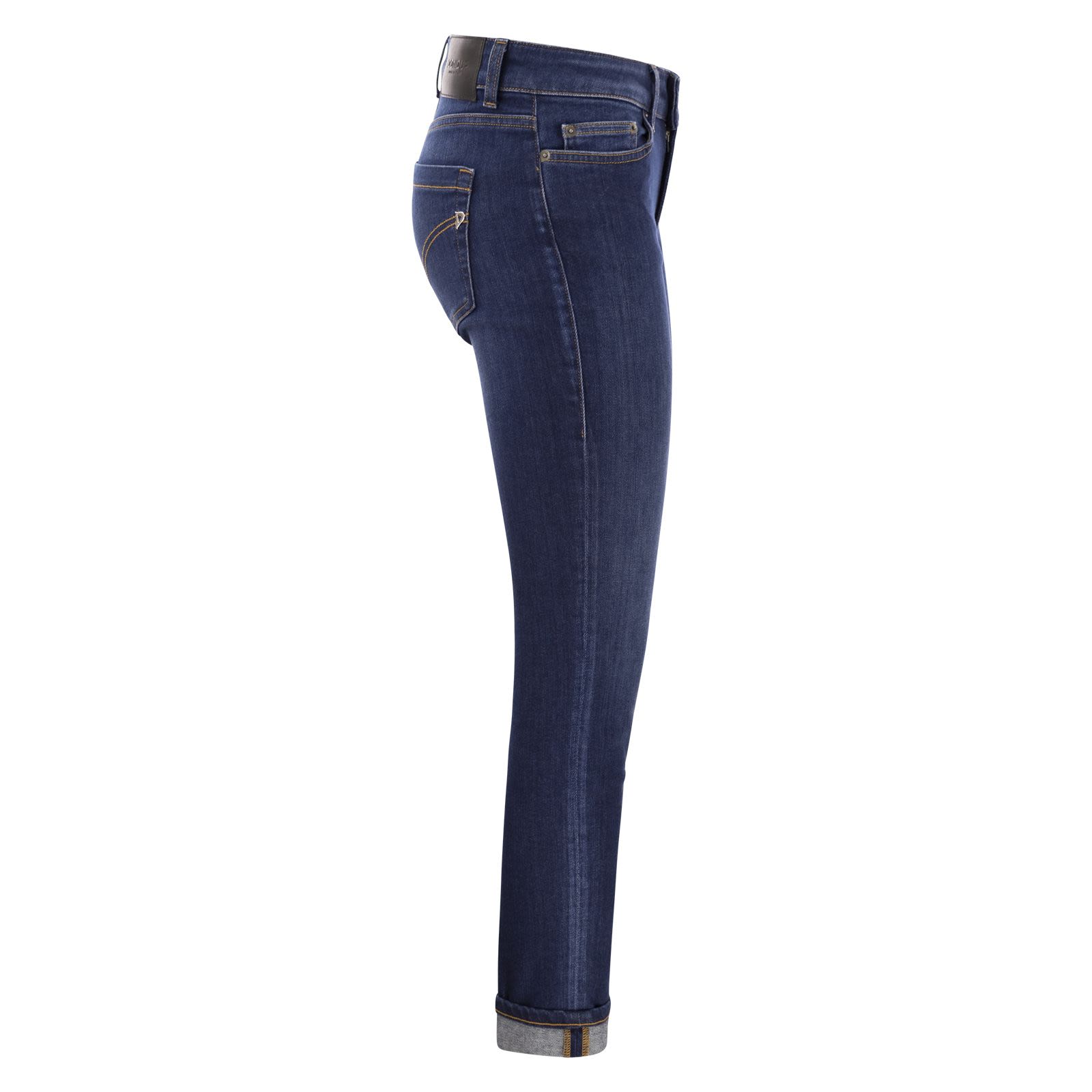 デニム・ジーパン DONDUP MONROE - Five-pocket skinny fit jeans Dondup MONROE - Five-pocket skinny fit jeans MEDIUM DENIM