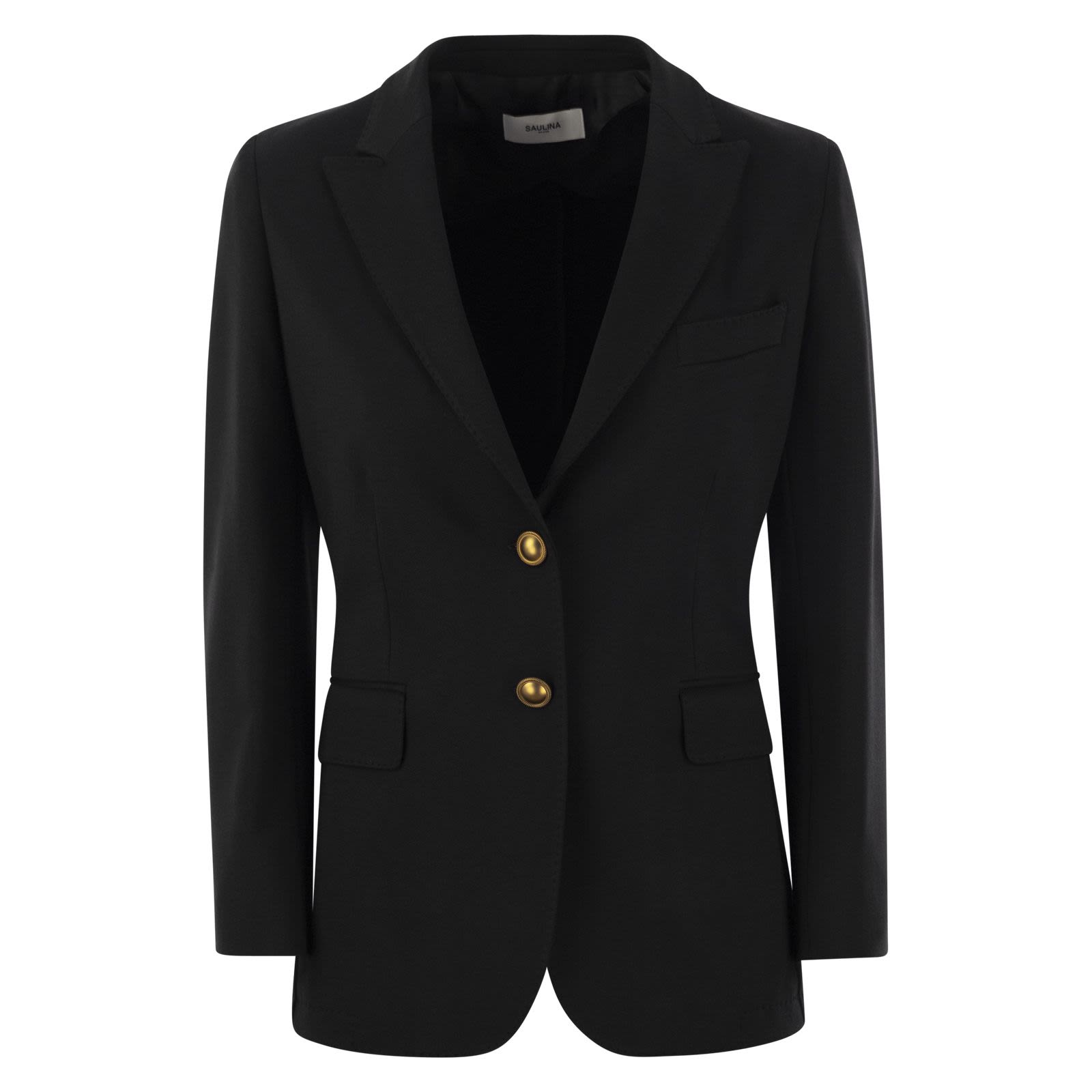 ジャケット SAULINA ANGELICA - Milano Stitch Two-Button Blazer Saulina Angelica - Milano Stitch Two-Button Blazer – BALTINI