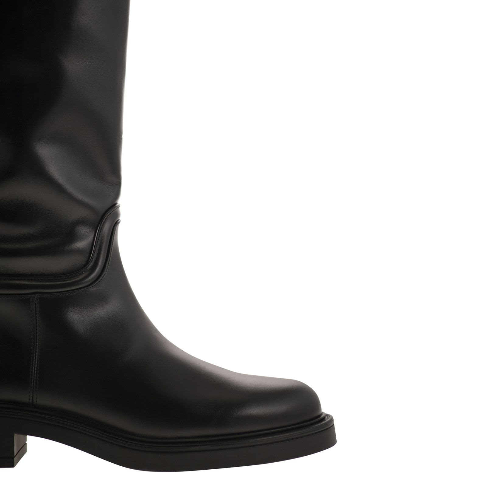 Stuart Weitzman CELIA - Leather boot BLACK