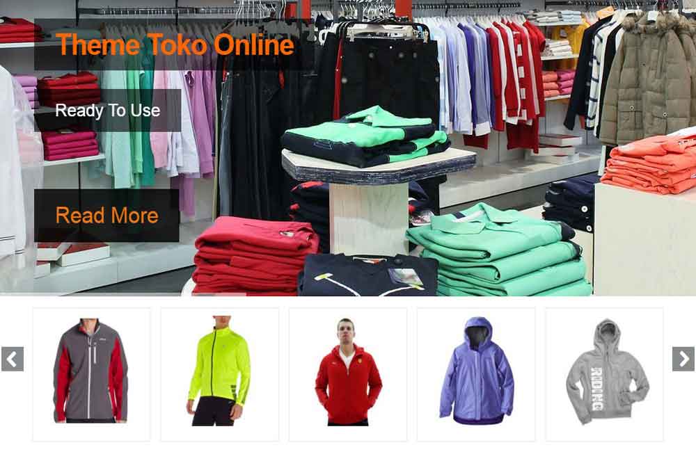 web toko online