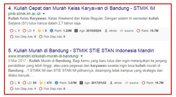kuliah karyawan bandung