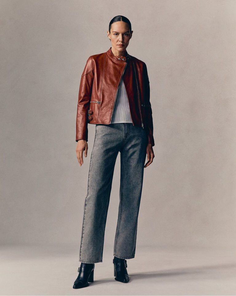 Russo jacket in Rally Red.