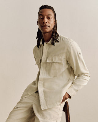 Maritime Overshirt in Dark Sand