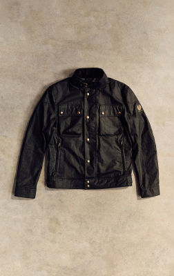 Racemaster Icon Jacket in Black.