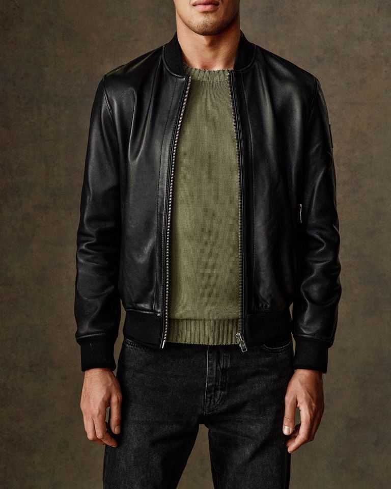 Track Racer Jacket in Black.