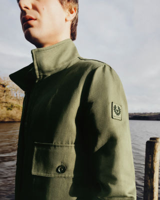 Helston Jacket in True Olive.