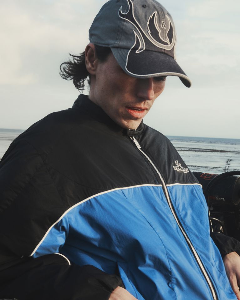 Racing Jacket in Black.