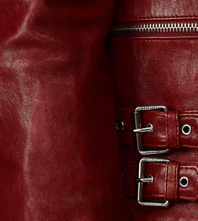 Russo Jacket in Rally Red.