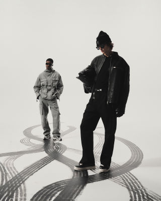 RACE JACKET IN BLACK.