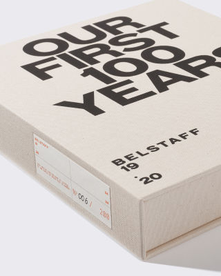 OUR FIRST 100 YEARS BELSTAFF BOOK.