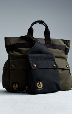 Trialmaster 2-Way Tote in Faded Olive.