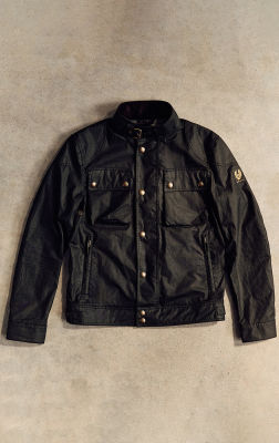 Racemaster Icon Jacket in Black.