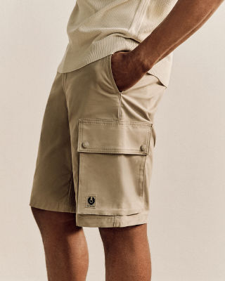 Route Cargo Short in Dark Sand.