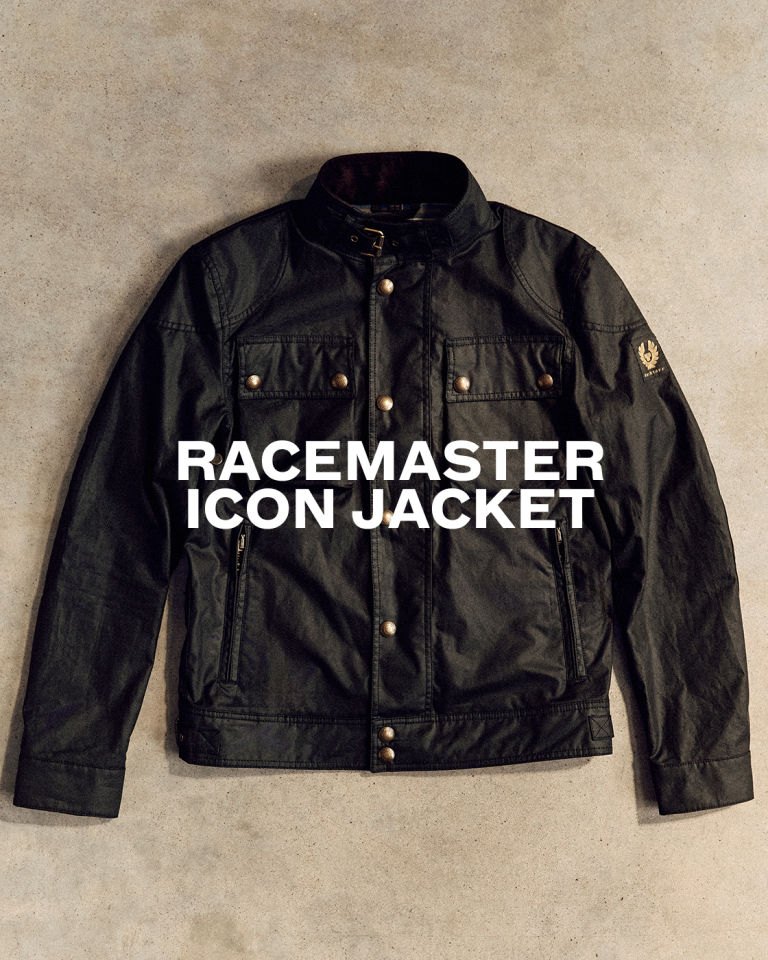 RACEMASTER ICON JACKET NI BLACK.