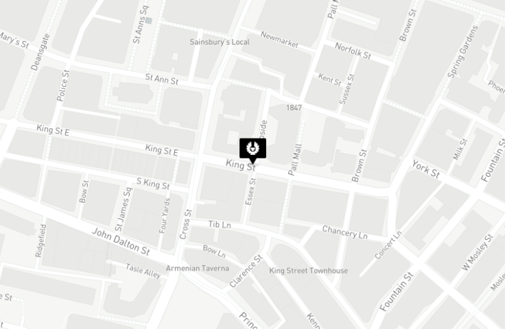 Map for Manchester, United Kingdom store