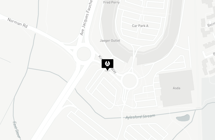 Map for Ashford, Vereinigtes Königreich store
