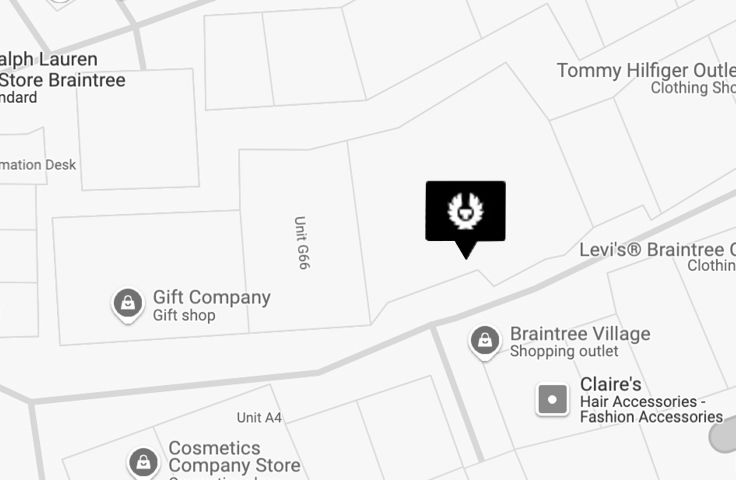 Map for Braintree, United Kingdom store