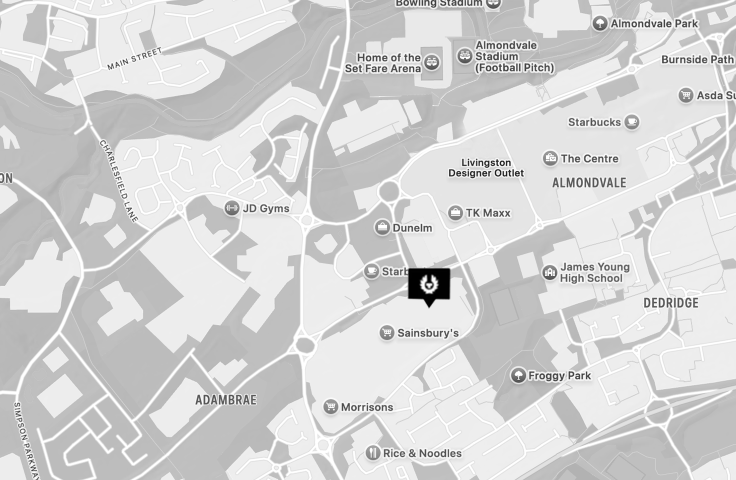 Map for Livingstone, United Kingdom store