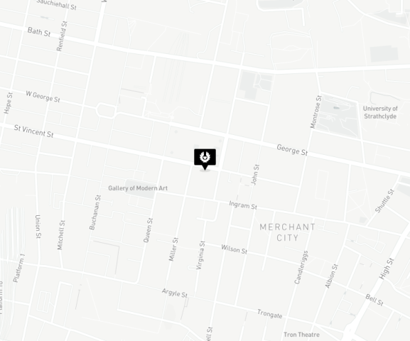 Map for Glasgow, United Kingdom store