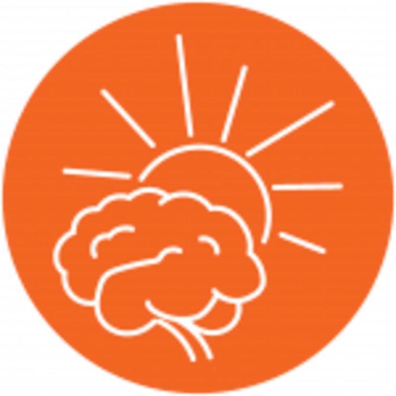 Sun behind clouds icon
