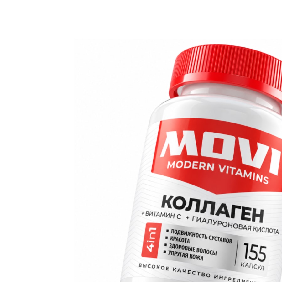 MOVI Коллаген + витамин C, 180 г