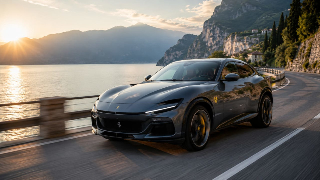 Noleggio Ferrari Purosangue: scopri la rivoluzione Ferrari sul Lago di Garda