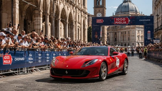 Ferrari Tribute 1000 Miglia: partecipa con una Ferrari a noleggio