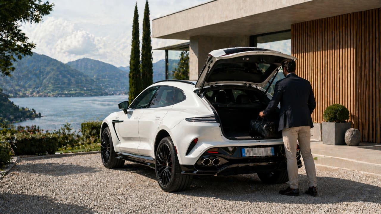 Noleggio Aston Martin lago d'Iseo: è più semplice di quanto pensi