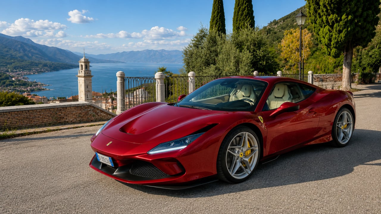 Noleggio Ferrari F8 Spider