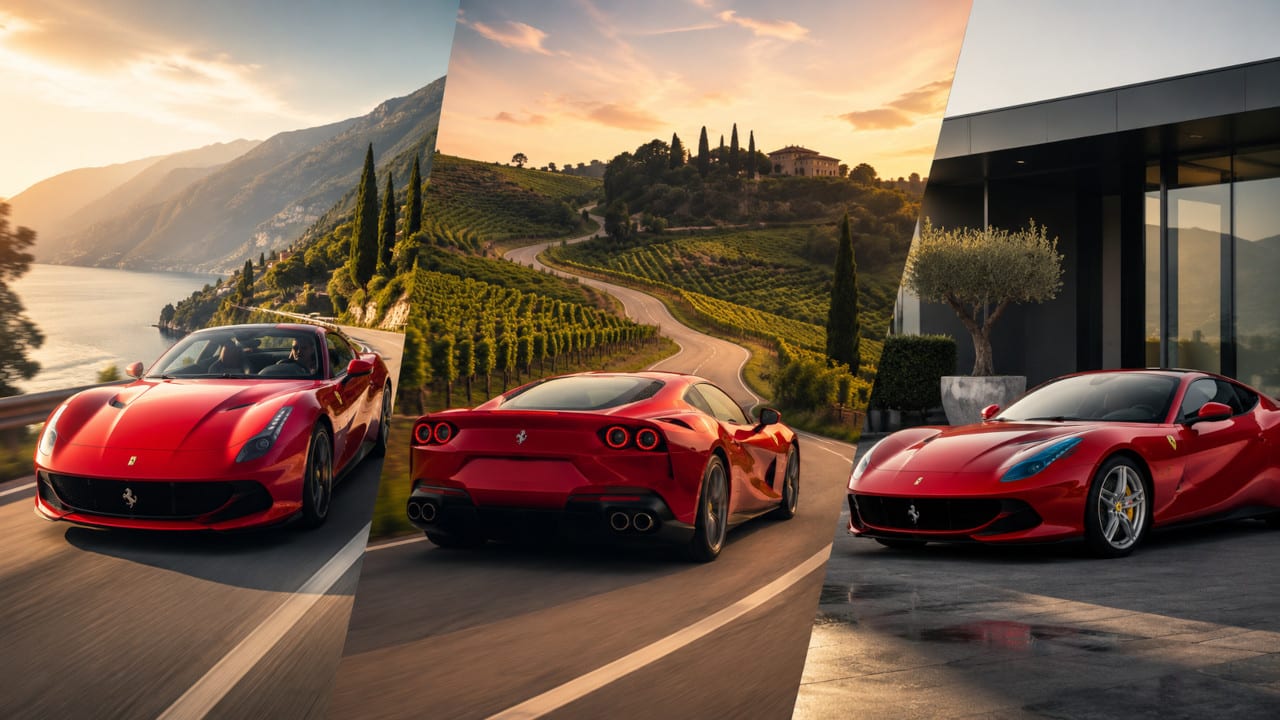 Noleggio Ferrari per un giorno, un weekend o a lungo termine