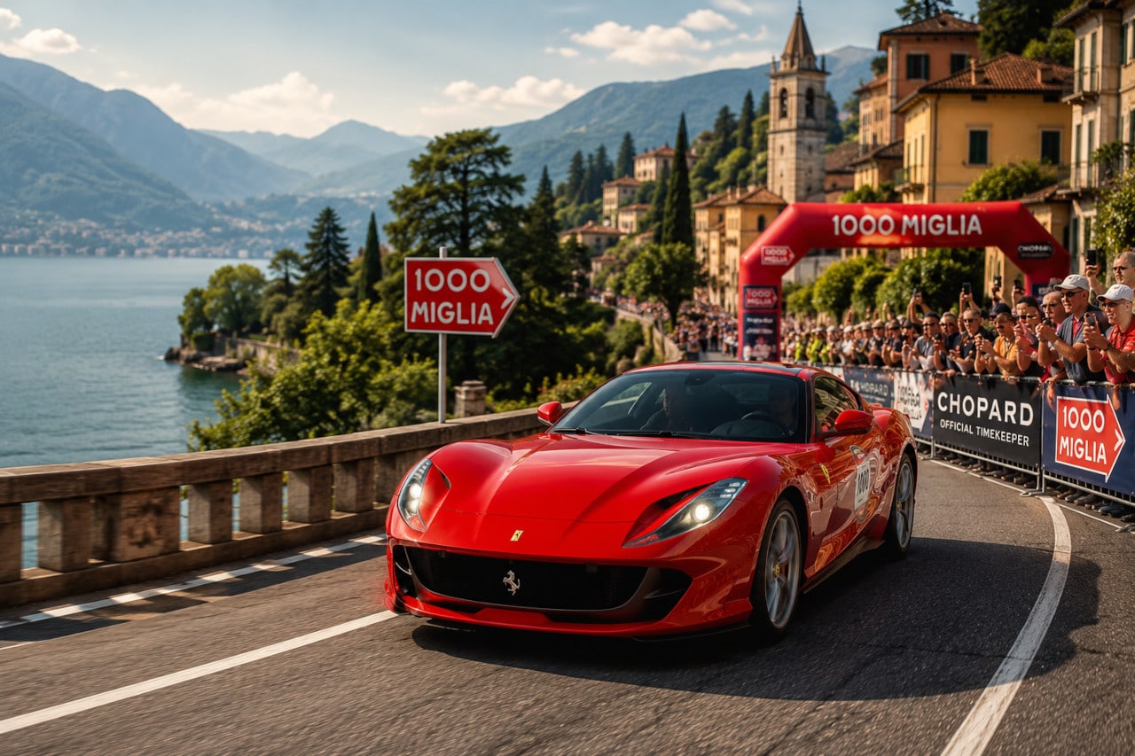 Dal Lago di Garda alla 1000 Miglia: un'esperienza da ricordare