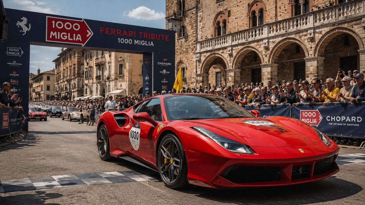 Perché partecipare al Ferrari Tribute 1000 Miglia
