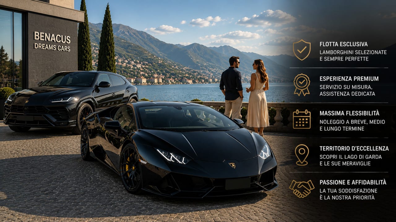 Perché scegliere Benacus Dreams Cars