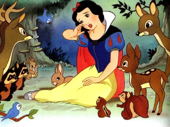 Snow White in the Forest