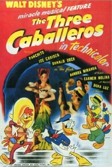 Three caballeros poster