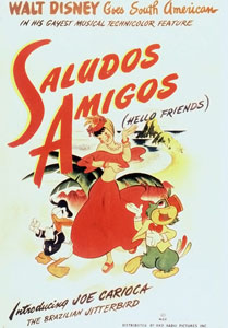 Saludos Amigos Poster