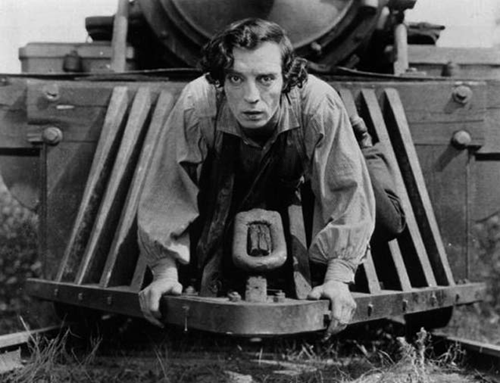 Buster Keaton in The General