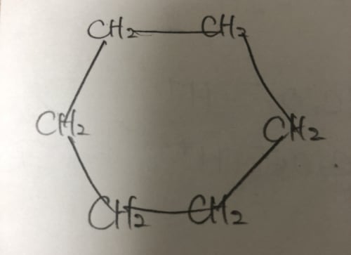 シクロヘキサンの構造式の書き方はこれでいいですか アンサーズ