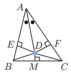 全ての三角形が二等辺三角形であることの証明 高校数学の美しい物語